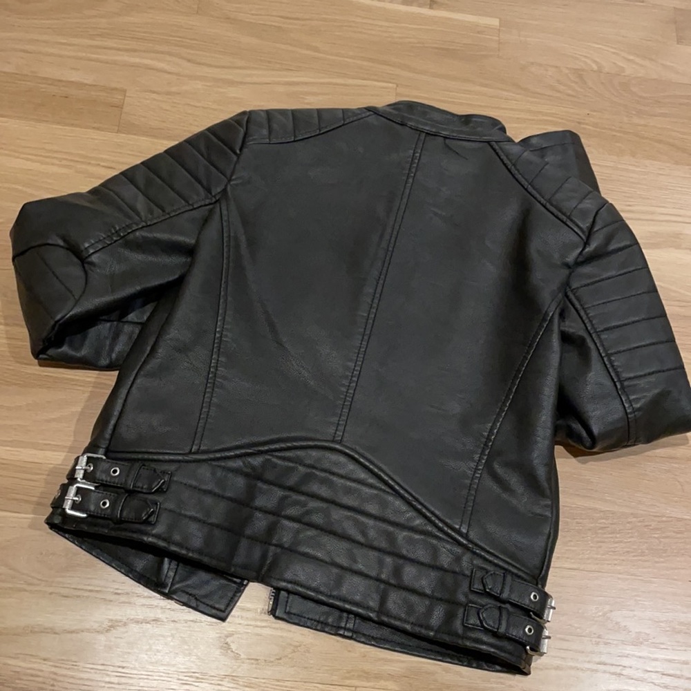 Zara Basic Moto Jacket - image 4